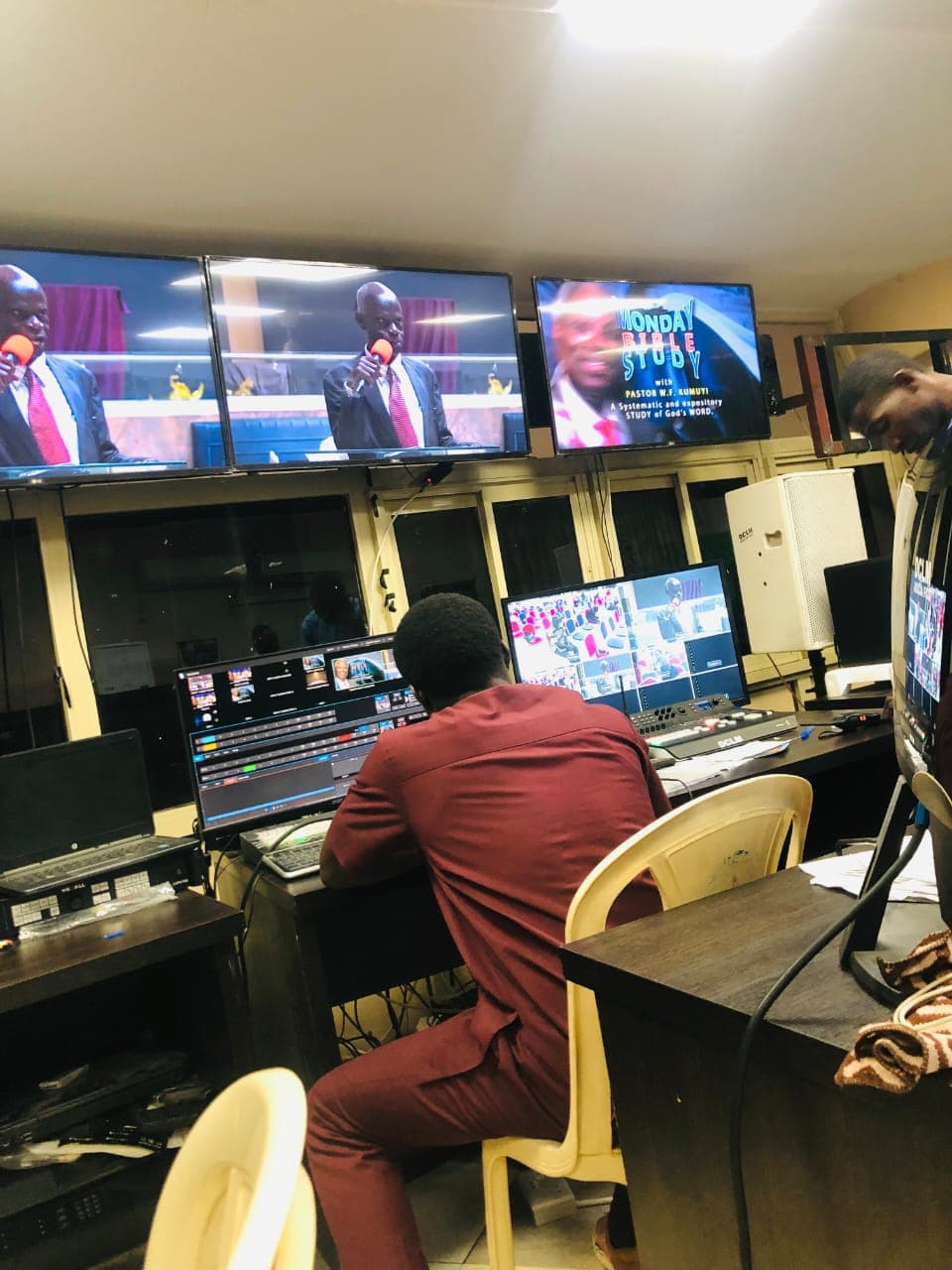Church livestream production